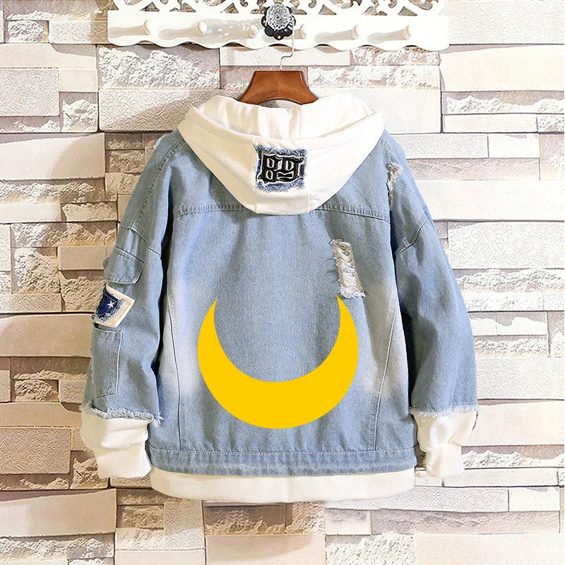 Jaqueta Jeans Sailor Moon
