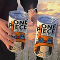 Copo com Canudo One Piece