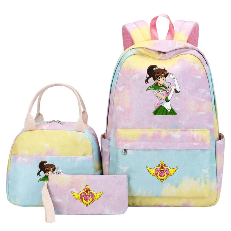 Mochila Lua Mágica Sailor Moon 3 Peças
