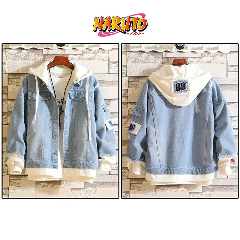 Jaqueta Jeans Naruto