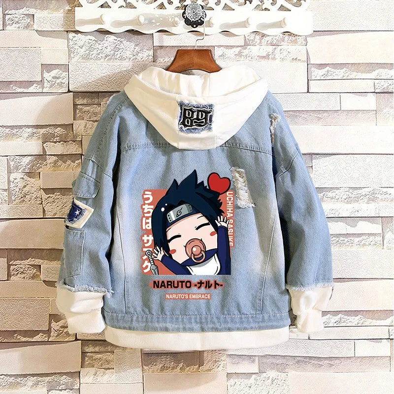 Jaqueta Jeans Naruto