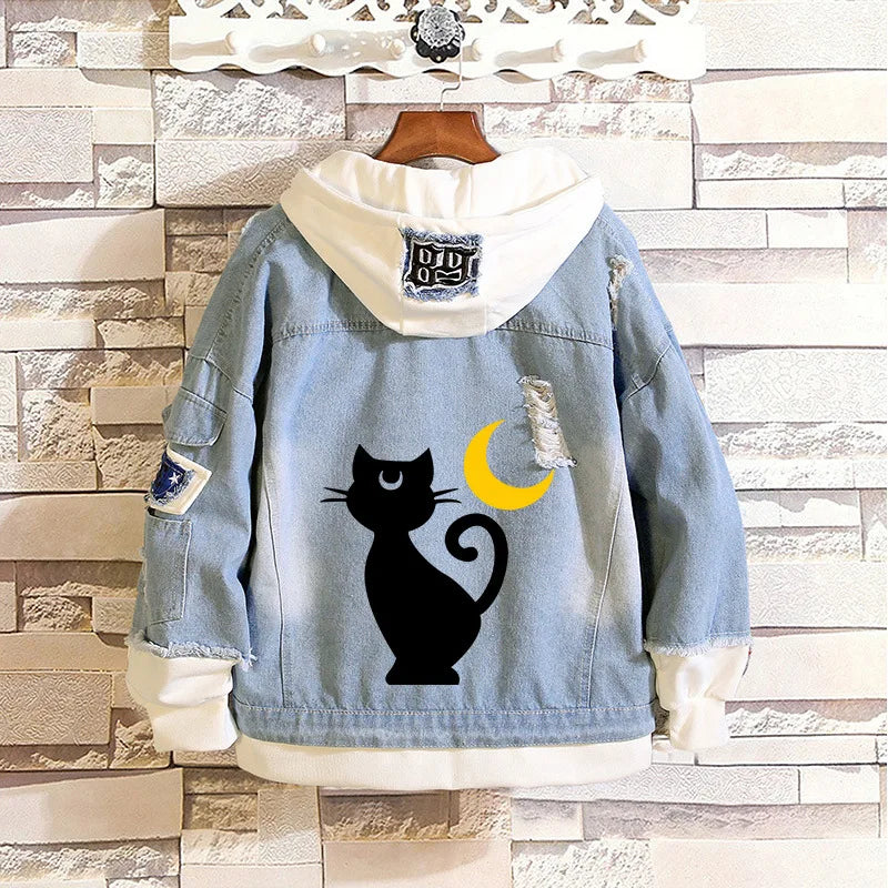 Jaqueta Jeans Sailor Moon