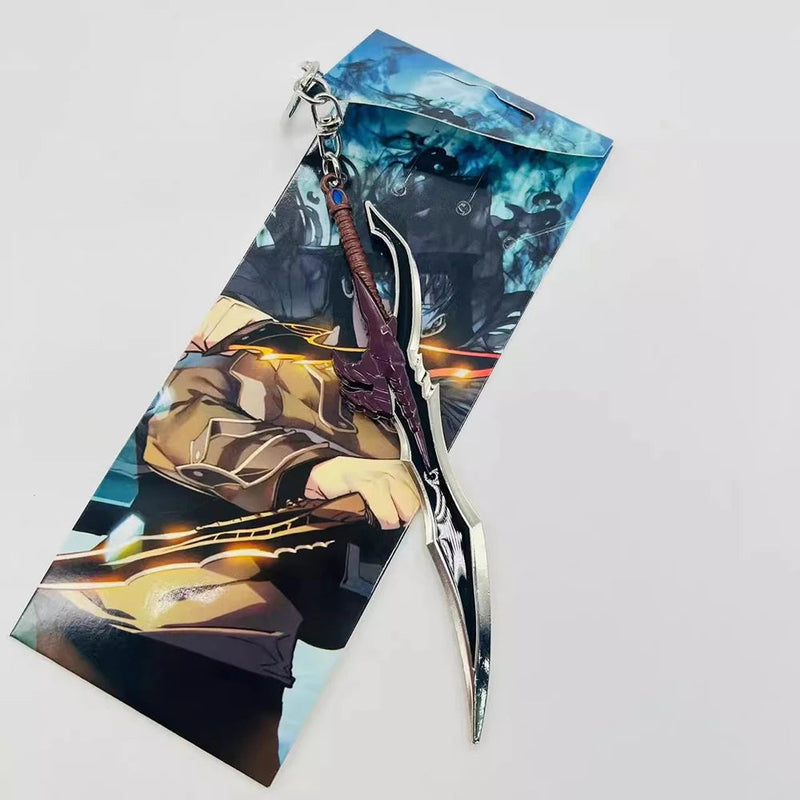 Chaveiro e Colar Sword of Leveling