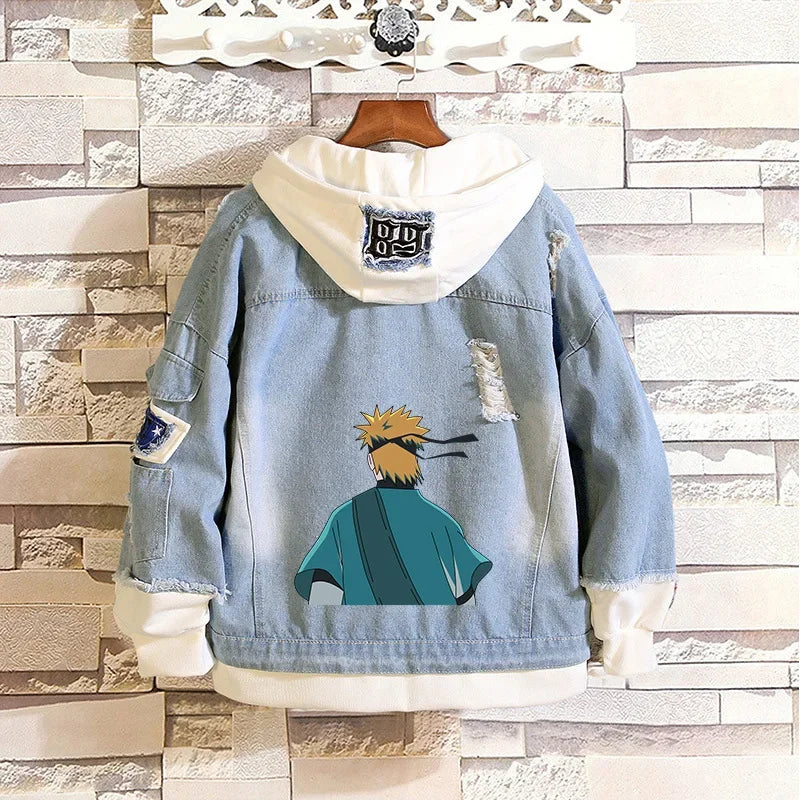 Jaqueta Jeans Naruto