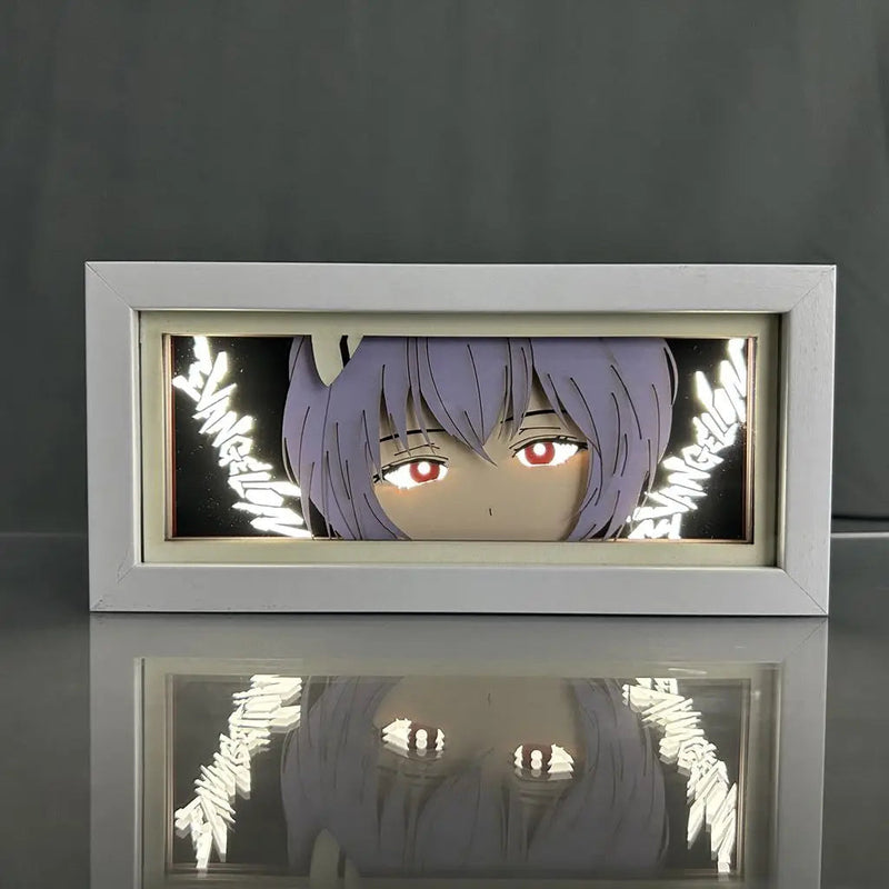 QUADRO LUMINOSO ASUKA X AYANAMI, EVANGELION