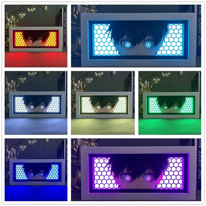 QUADRO LUMINOSO ISAGI, BLUE LOCK