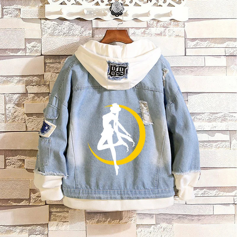 Jaqueta Jeans Sailor Moon