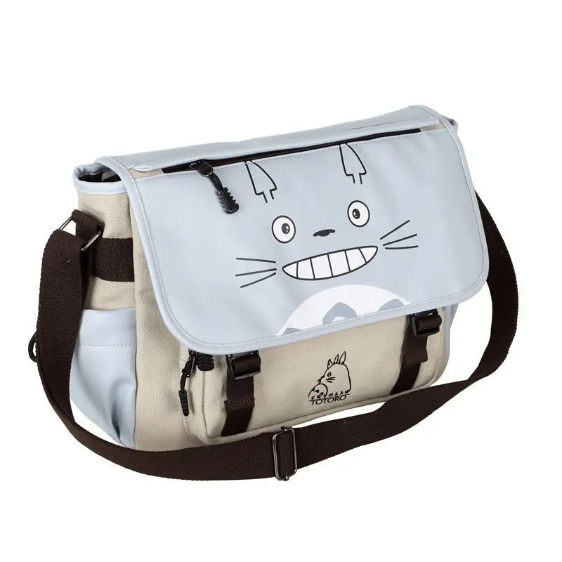 Bolsa Carteiro Couro Anime Mix