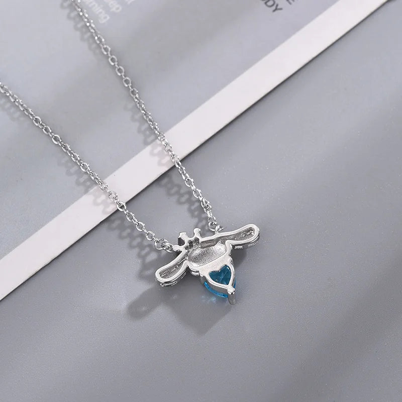 Colar Prata 925 Cinnamoroll Delicado
