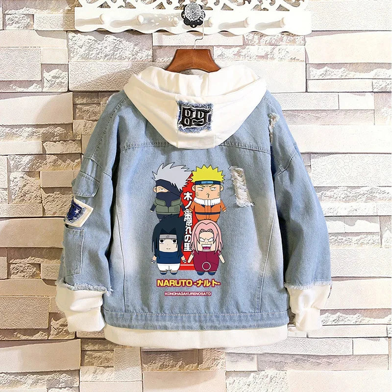 Jaqueta Jeans Naruto