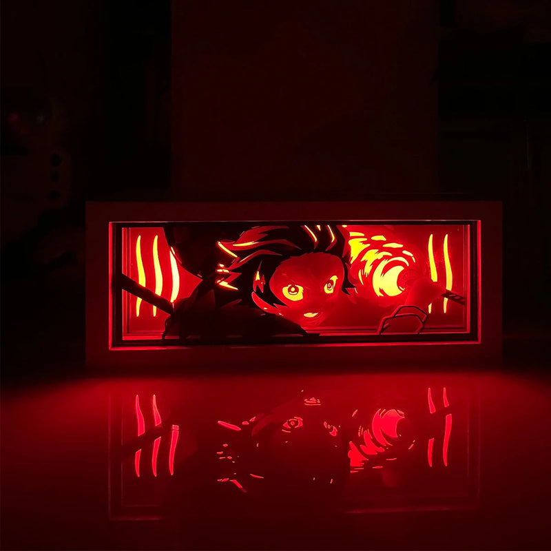 QUADRO LUMINOSO SASUKE UCHIHA