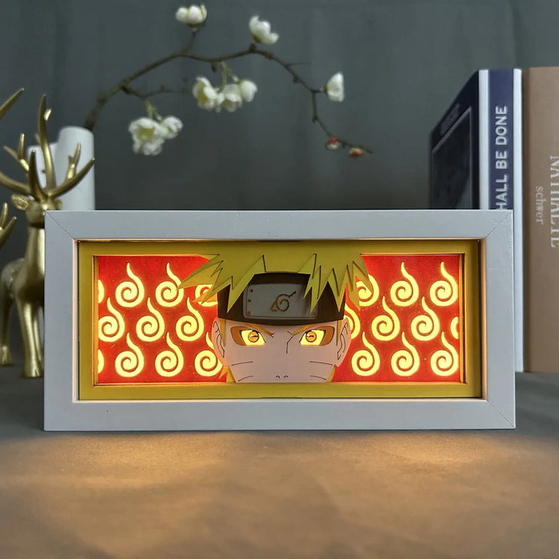 Quadro Luminoso Naruto World