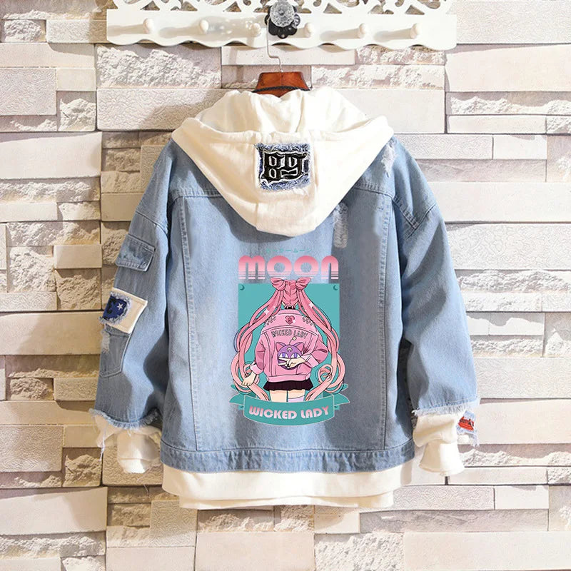 Jaqueta Jeans Sailor Moon