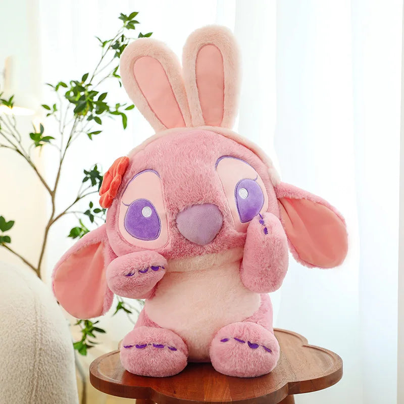 Pelúcia Gigante Stitch & Angel Feliz Páscoa
