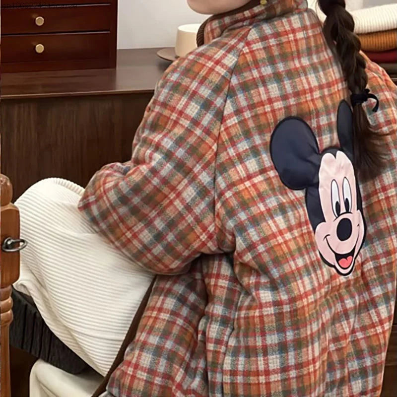 Jaqueta Xadrez Mickey Dreams Edição Y2K