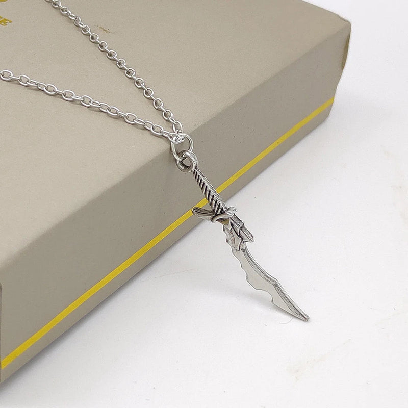 Chaveiro e Colar Sword of Leveling