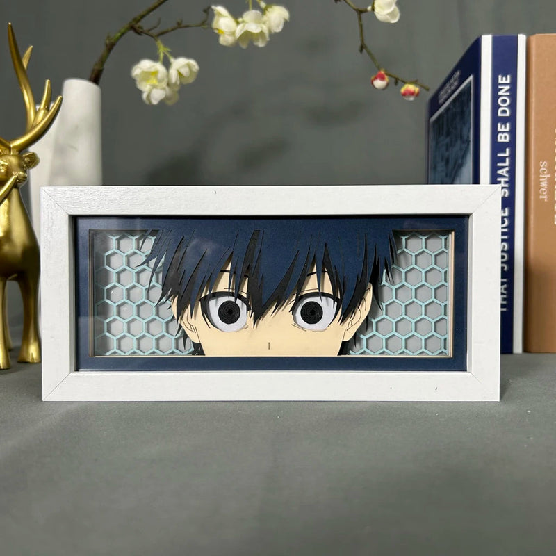 QUADRO LUMINOSO ISAGI, BLUE LOCK