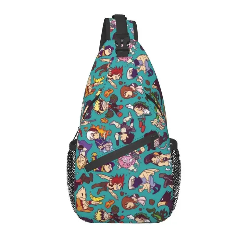 Mochila Compacta Moderna 2 em 1 My Hero Academia