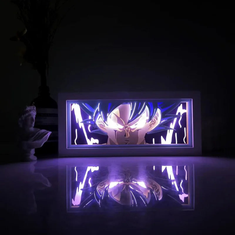 QUADRO LUMINOSO DRAGON BALL SUPER