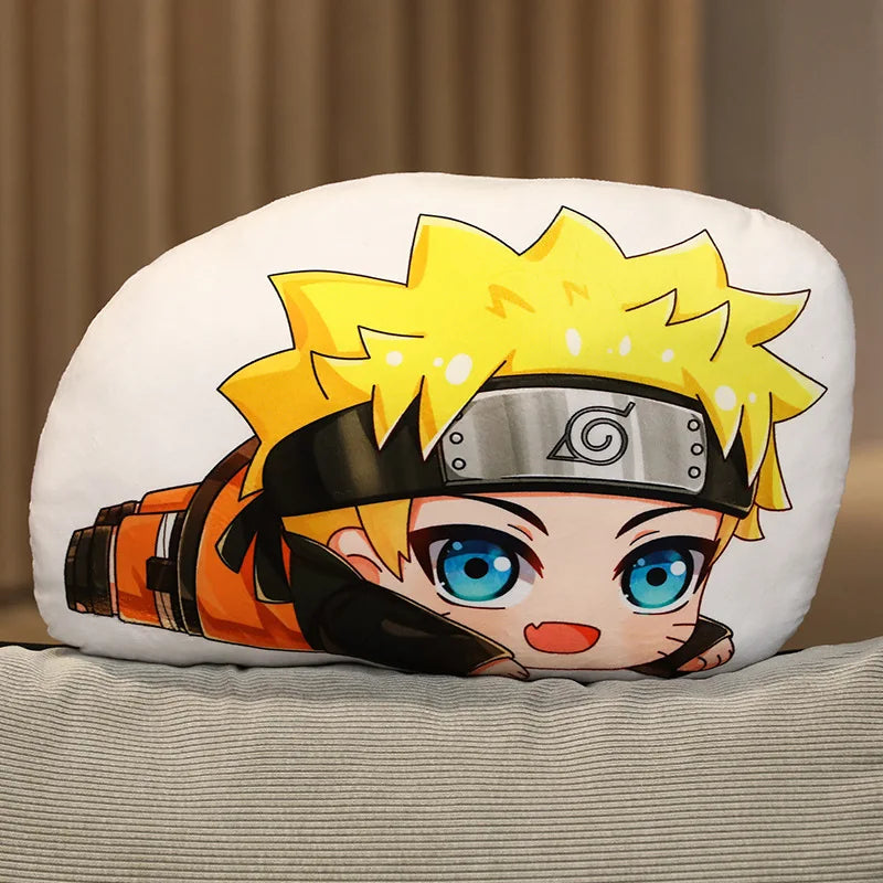 Almofada 3D Ninjas Kawaii: Naruto e Amigos