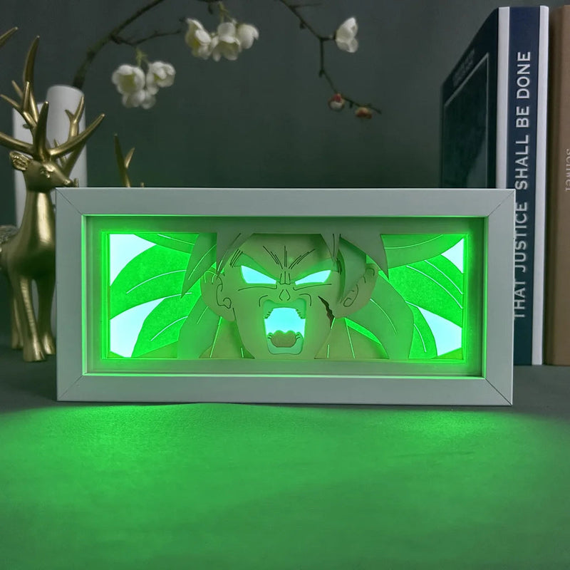 QUADRO LUMINOSO DRAGON BALL SUPER