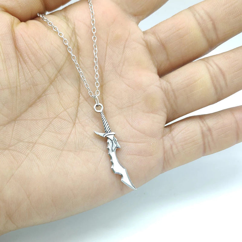 Chaveiro e Colar Sword of Leveling