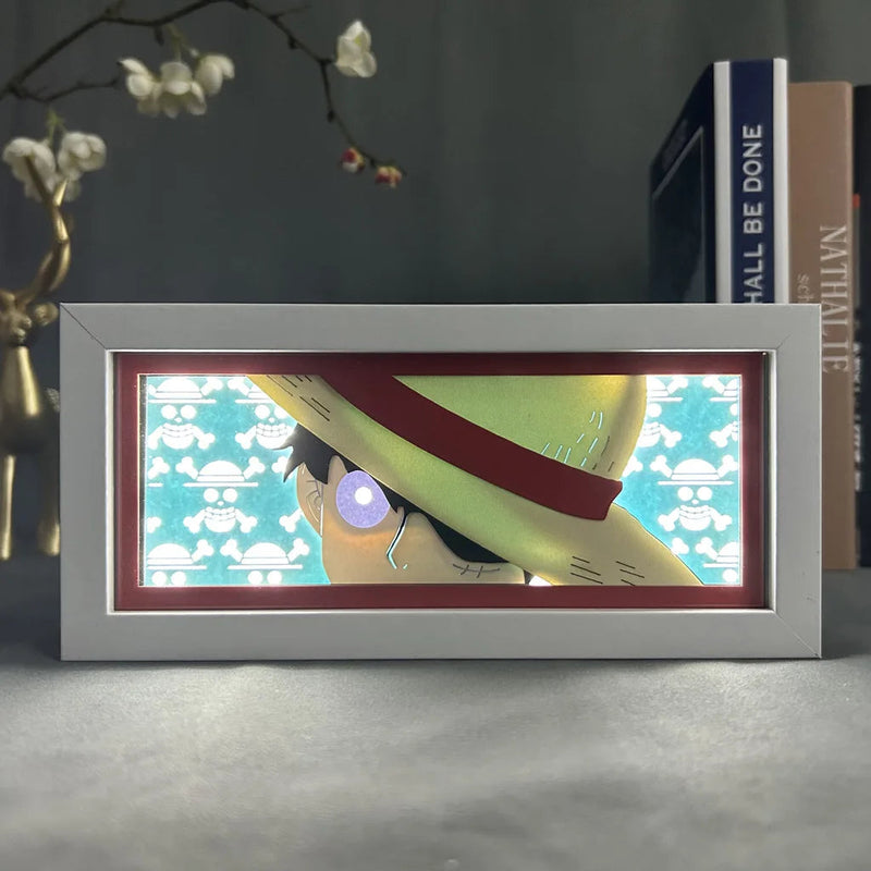 QUADRO LUMINOSO RORONOA ZORO