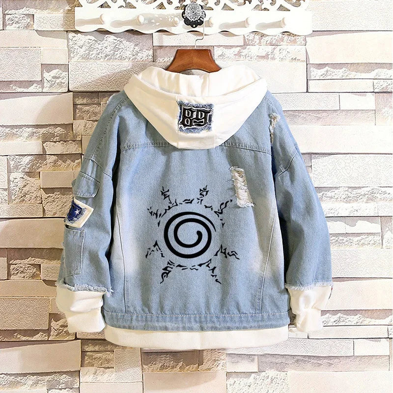 Jaqueta Jeans Naruto