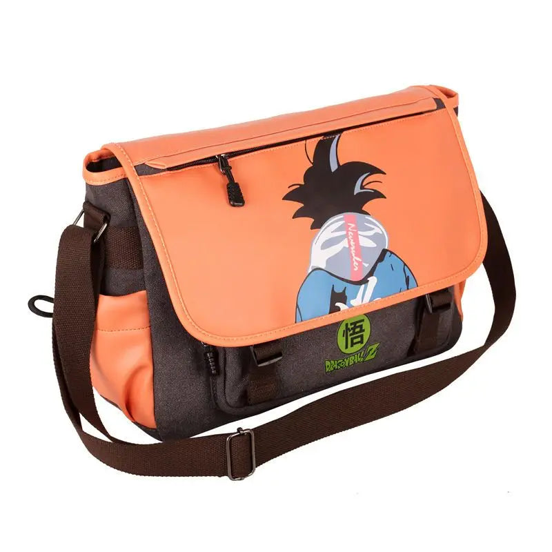 Bolsa Carteiro Couro Anime Mix