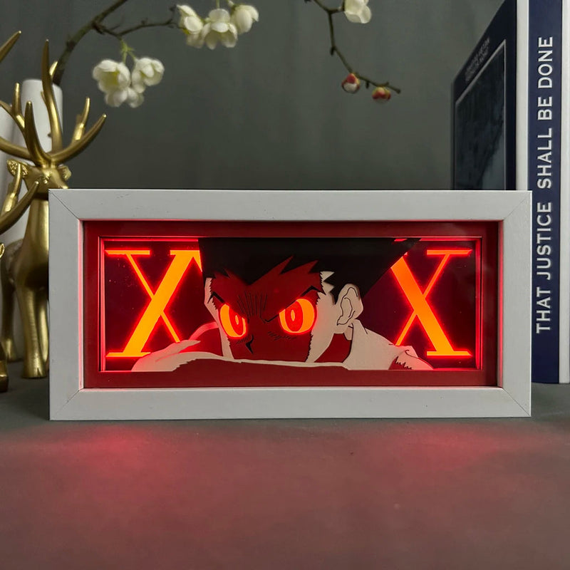 Quadro Luminoso Gon x Hisoka