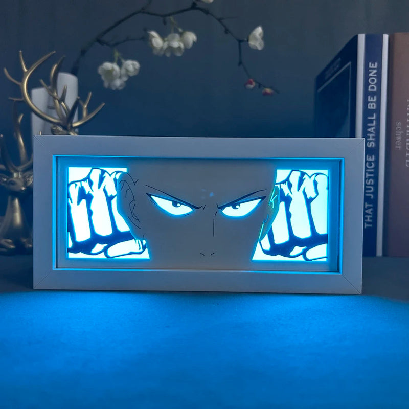 QUADRO LUMINOSO SAITAMA, ONE PUNCH MAN