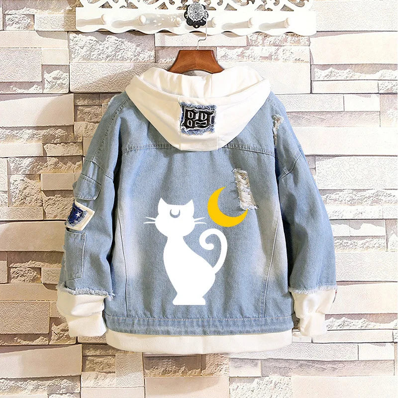 Jaqueta Jeans Sailor Moon