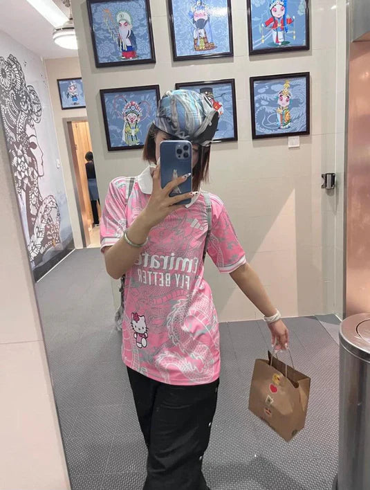 Camisa Real Madrid Hello Kitty | Edição Dragão Chinês