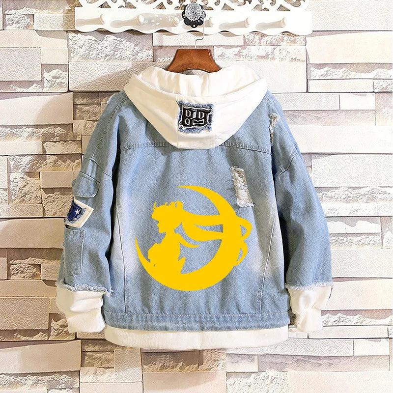 Jaqueta Jeans Sailor Moon