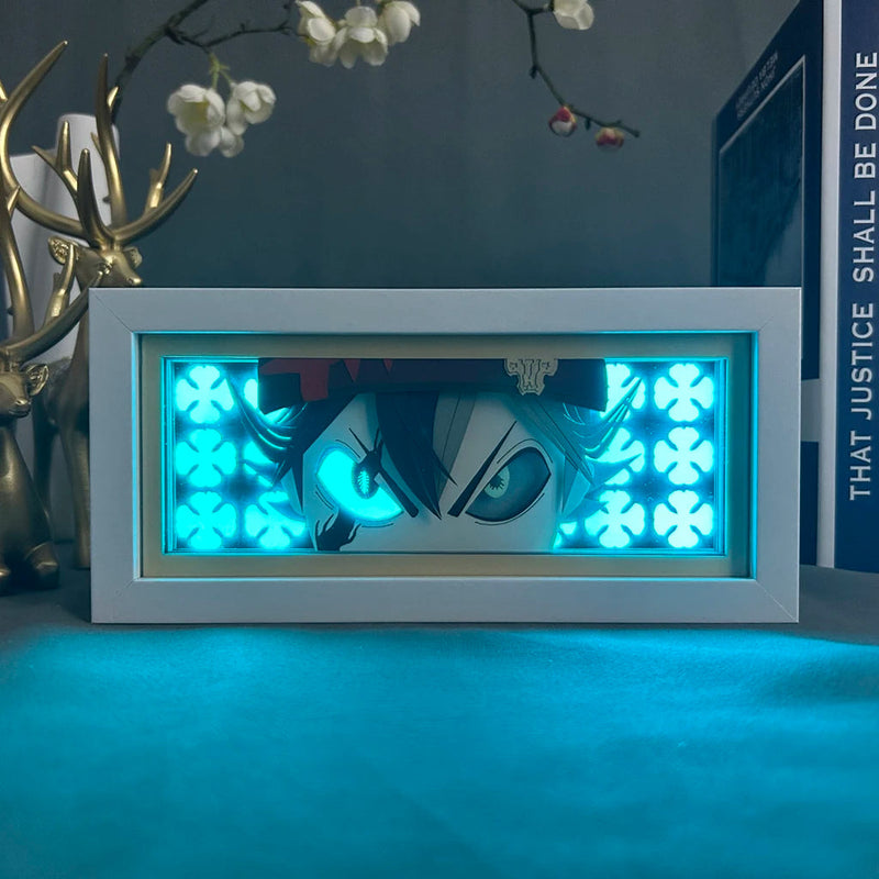 QUADRO LUMINOSO ASTA, BLACK CLOVER