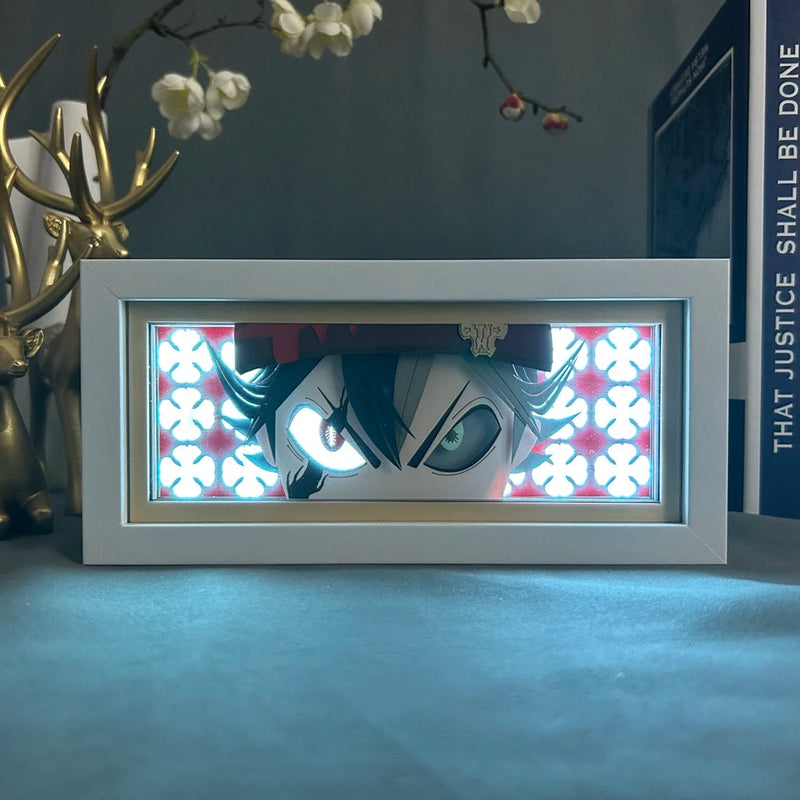 QUADRO LUMINOSO ASTA, BLACK CLOVER