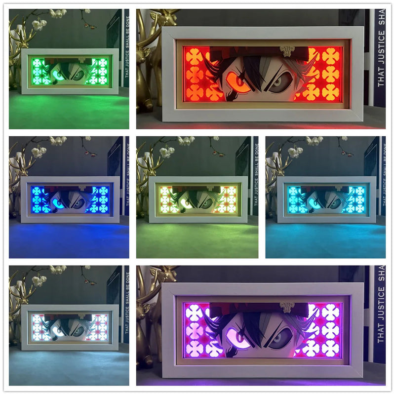 QUADRO LUMINOSO ASTA, BLACK CLOVER