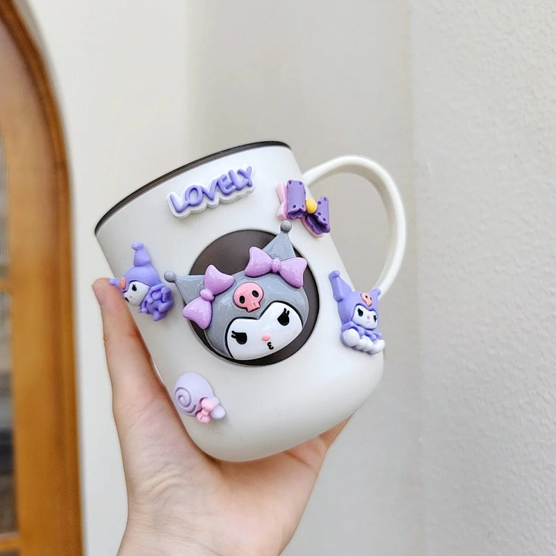 Caneca Sanrio Kawaii Personagens Fofos