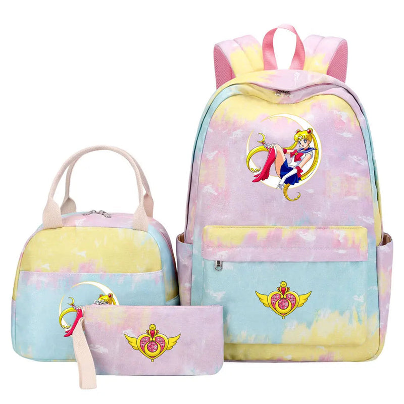 Mochila Lua Mágica Sailor Moon 3 Peças