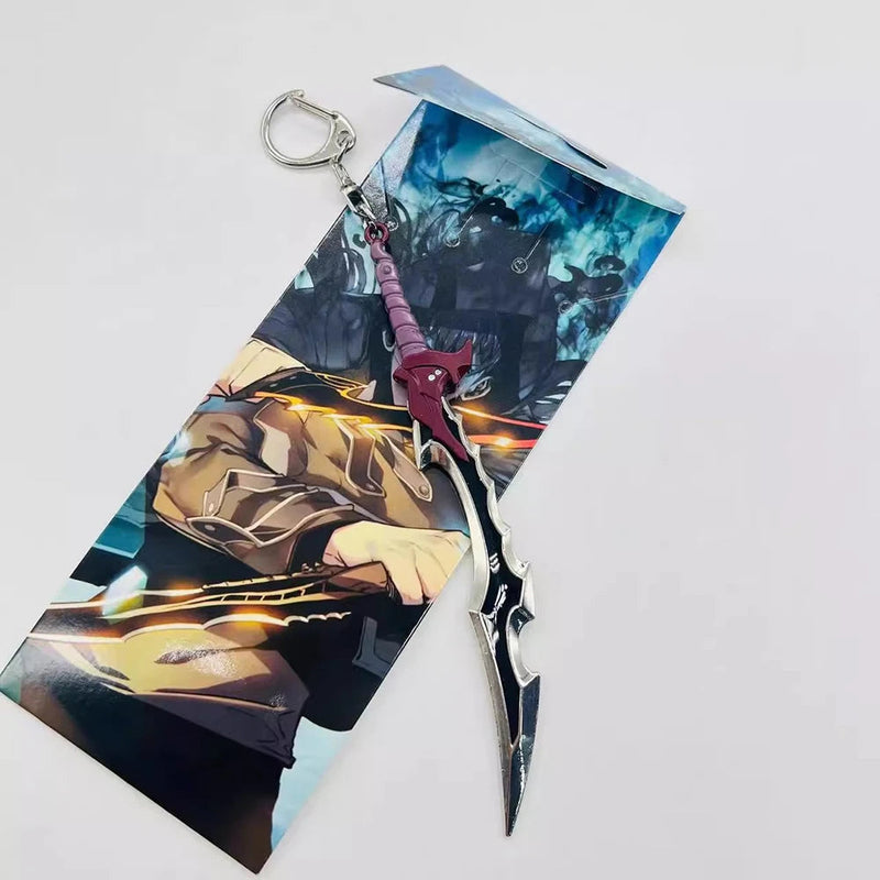 Chaveiro e Colar Sword of Leveling