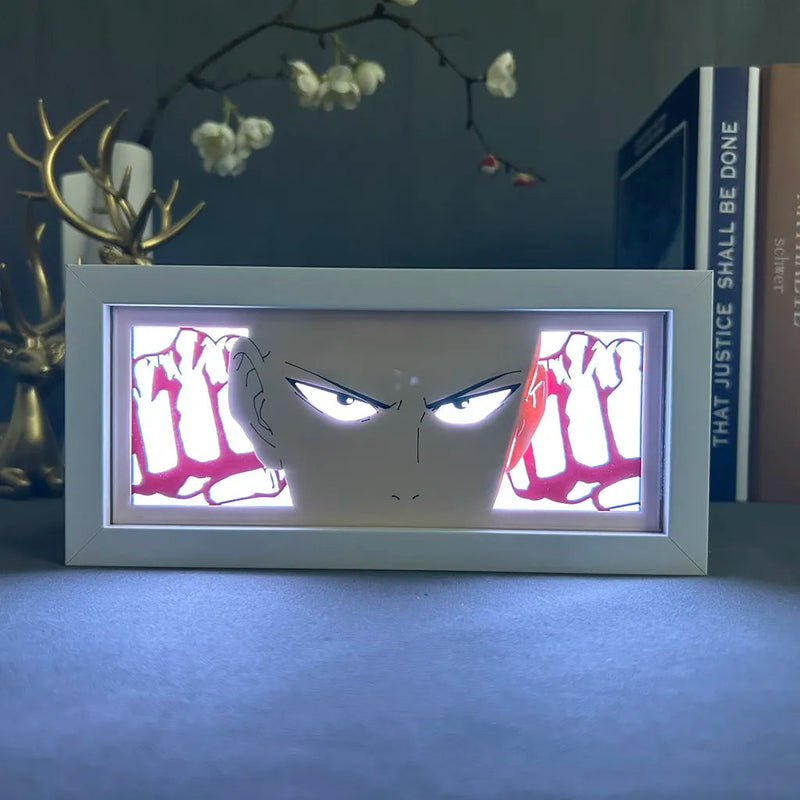 QUADRO LUMINOSO SAITAMA, ONE PUNCH MAN