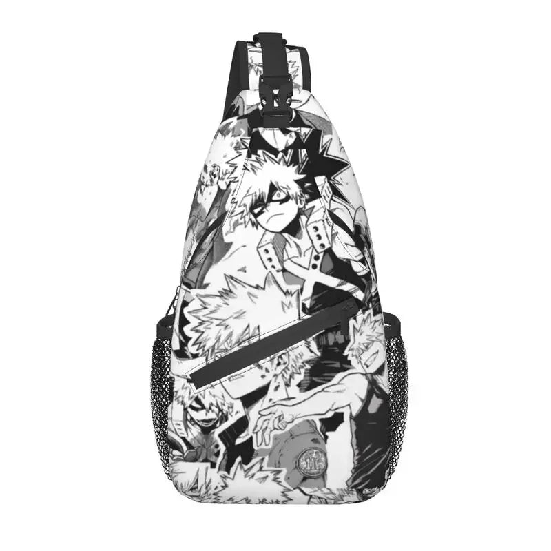 Mochila Compacta Moderna 2 em 1 My Hero Academia
