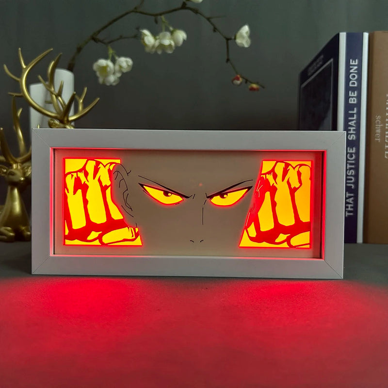 QUADRO LUMINOSO SAITAMA, ONE PUNCH MAN