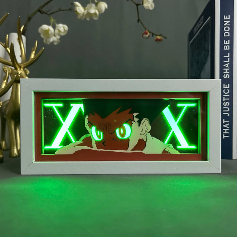 Quadro Luminoso Gon x Hisoka