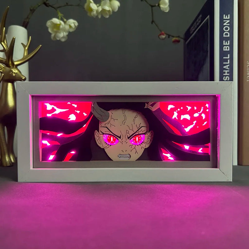 QUADRO LUMINOSO NEZUKO, DEMON SLAYER