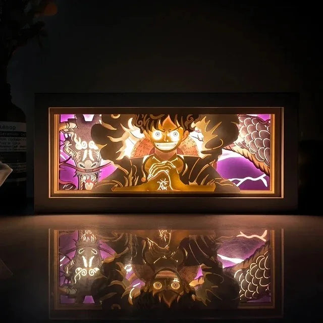 QUADRO LUMINOSO LUFFY