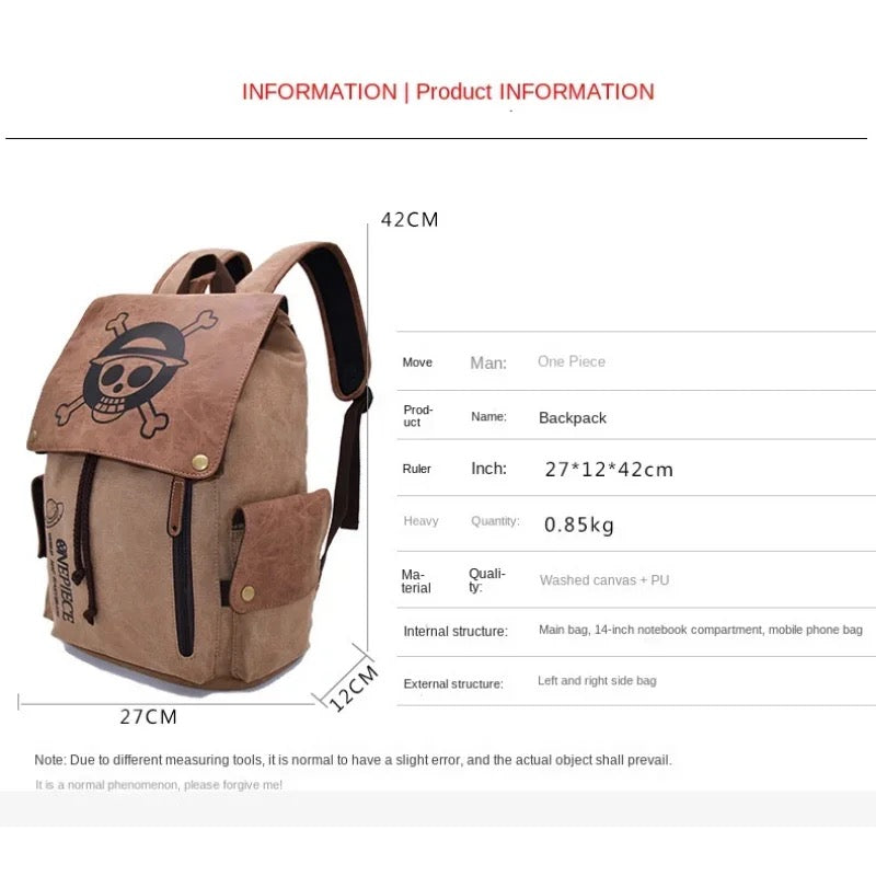Mochila One Piece Jolly Roger