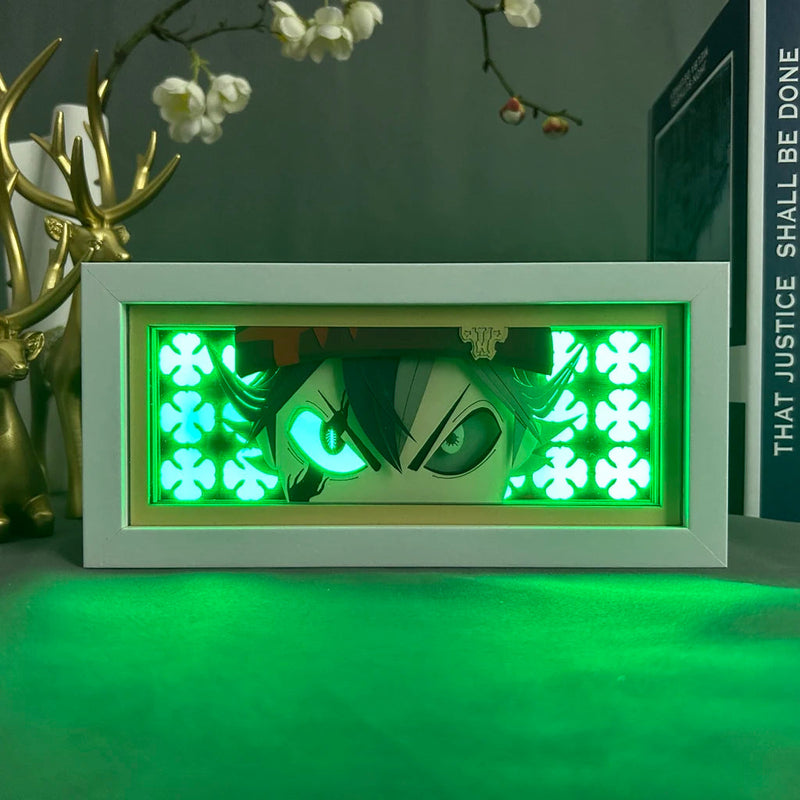 QUADRO LUMINOSO ASTA, BLACK CLOVER